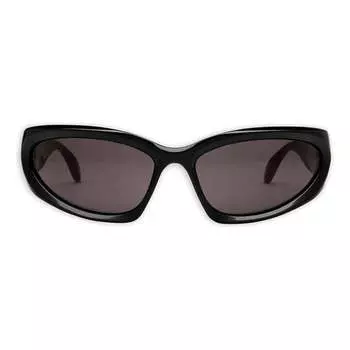 Солнцезащитные очки swift oval Balenciaga, черный