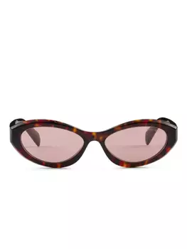 Солнцезащитные очки Symbole Prada Eyewear, коричневый