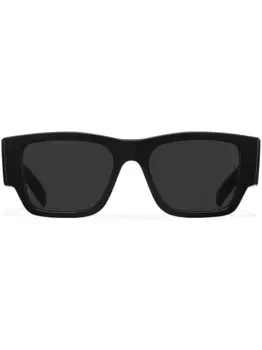 Солнцезащитные очки Symbole в квадратной оправе Prada Eyewear, черный