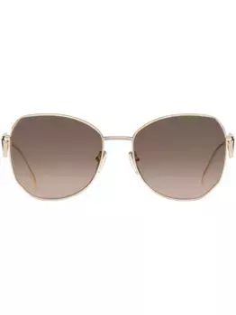 Солнцезащитные очки Symbole в массивной оправе Prada Eyewear, золотой