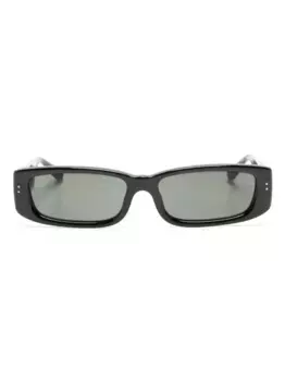 Солнцезащитные очки Talita в прямоугольной оправе Linda Farrow, черный