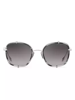 Солнцезащитные очки Talon Three Dita Eyewear, серебряный
