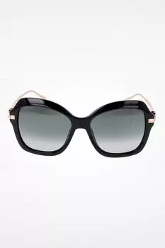 Солнцезащитные очки Tessy с квадратным логотипом Jimmy Choo, желтый