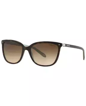 Солнцезащитные очки, TF4105HB 55 Tiffany & Co., коричневый