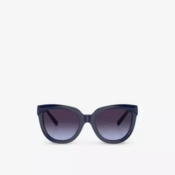 Солнцезащитные очки Tf4215 в оправе «кошачий глаз» из ацетата Tiffany & Co, синий