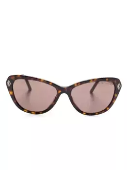 Солнцезащитные очки The Ella 57 Lauren Ralph Lauren, коричневый