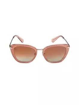 Солнцезащитные очки Thelma 53MM «кошачий глаз» Kate Spade New York, цвет Havana
