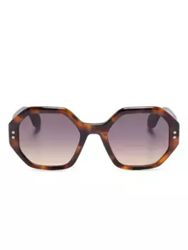 Солнцезащитные очки Thrive 020 GIGI STUDIOS, коричневый