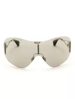 Солнцезащитные очки Tina в оправе oversize без оправы Vivienne Westwood, серебристый