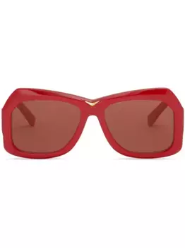 Солнцезащитные очки Tiznit Marni Eyewear, красный