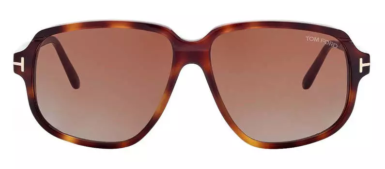 Солнцезащитные очки Tom Ford ANTON M FT1024 52F в квадратной оправе, цвет multi