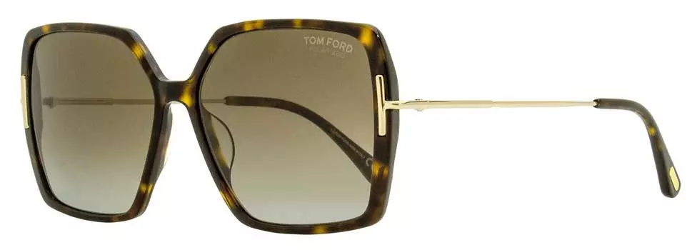 Солнцезащитные очки Tom Ford Joanna Butterfly женские TF1039 52H Havana/Gold 59 мм