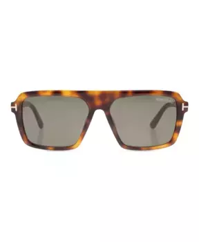 Солнцезащитные очки Tom Ford, коричневый