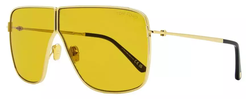 Солнцезащитные очки Tom Ford унисекс Huxley TF1159 30E золото/черный 68 мм