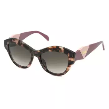 Солнцезащитные очки Tous STOC77 Geometric woman, коричневый