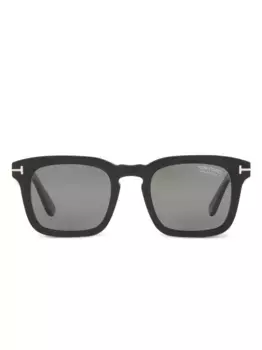Солнцезащитные очки TR001097 в квадратной оправе TOM FORD Eyewear, черный