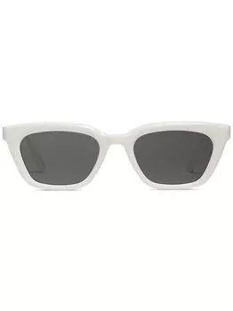 Солнцезащитные очки трапециевидной формы Gentle Monster, белый