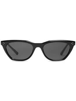 Солнцезащитные очки трапециевидной формы Gentle Monster, черный