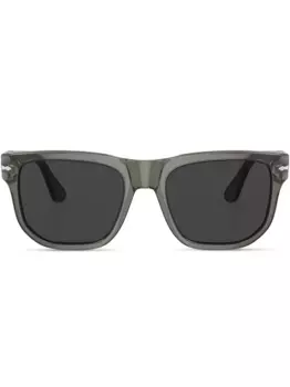 Солнцезащитные очки трапециевидной формы Persol, зеленый