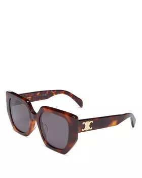 Солнцезащитные очки Triomphe Butterfly, 55 мм CELINE