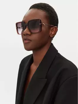 Солнцезащитные очки TSW9057 Trussardi, коричневый