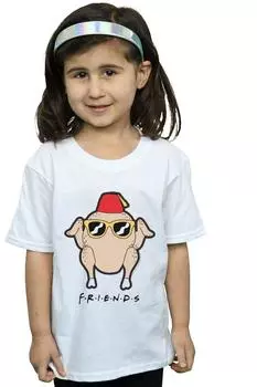 Солнцезащитные очки Турция Хлопковая футболка Friends, белый