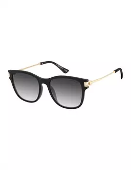 Солнцезащитные очки U.S. Polo Assn Ladies Plastic Cat Eye, черный