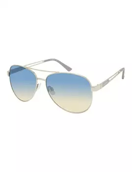 Солнцезащитные очки U.S. Polo Assn Ladies Classic Aviator, серебристый