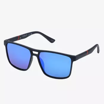 Солнцезащитные очки U.S. Polo Assn. Polarized Sport Rectangular, матовый синий
