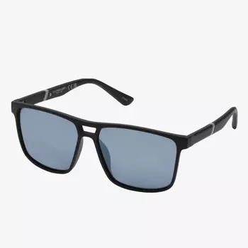 Солнцезащитные очки U.S. Polo Assn. Polarized Sport Rectangular, матовый черный