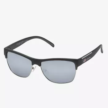 Солнцезащитные очки U.S. Polo Assn. Polarized Retro Rimless, матовый серый/серебристый