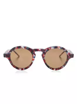 Солнцезащитные очки UES926A в круглой оправе Thom Browne Eyewear, синий