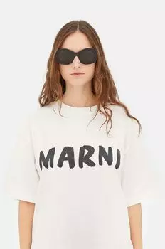 Солнцезащитные очки Ulawun Vulcano Black Marni, черный