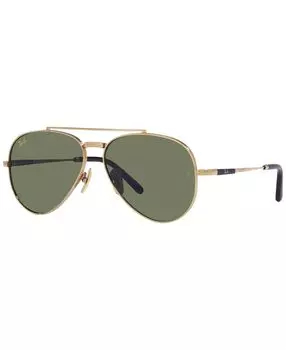 Солнцезащитные очки унисекс, aviator ii titanium 58 Ray-Ban