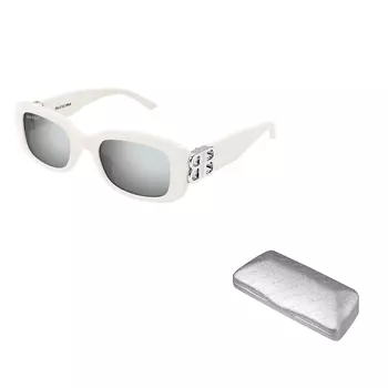 Солнцезащитные очки унисекс Balenciaga, белый