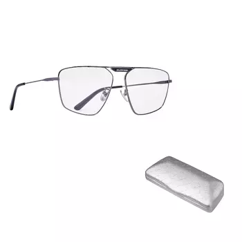 Солнцезащитные очки Balenciaga Tag 2.0 Navigator, черный