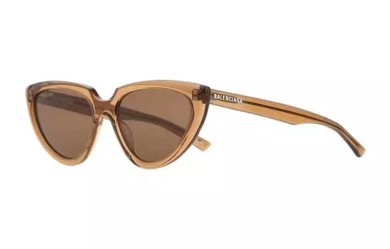 Солнцезащитные очки Balenciaga Unisex, коричневый