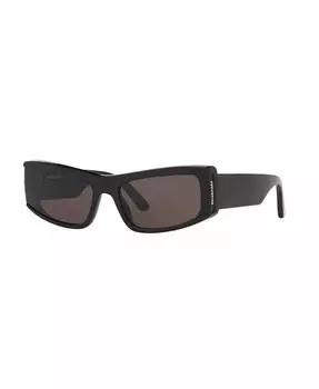 Солнцезащитные очки унисекс, BB0301S Balenciaga, черный