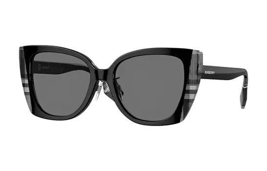 Солнцезащитные очки Burberry Meryl Tortoiseshell-effect, черный