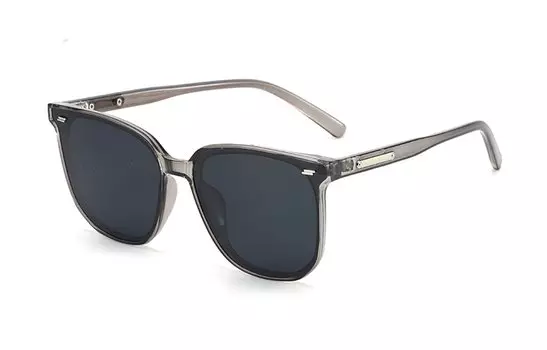 Солнцезащитные очки унисекс CMFY, Черная рамка, серая линза