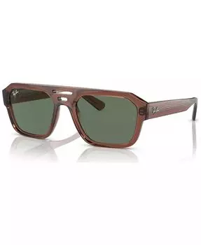 Солнцезащитные очки унисекс Corrigan, RB439754-X 54 Ray-Ban, коричневый