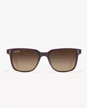 Солнцезащитные очки унисекс D.Franklin квадратной формы коричневого цвета с ультралегкими линзами SQ Low, коричневый