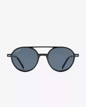 Солнцезащитные очки-унисекс D.Franklin с поляризационными линзами в стиле авиатора Chuck, черный