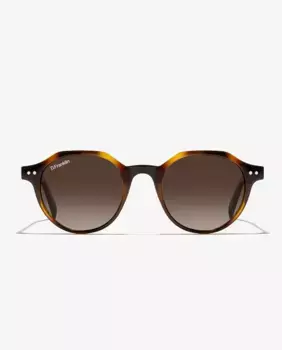 Солнцезащитные очки-унисекс DFranklin с поляризационными линзами и круглой сверхлегкой оправой, коричневый