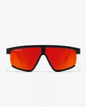 Солнцезащитные очки-унисекс DFranklin с прямоугольными линзами и поликарбонатными линзами, красный