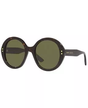 Солнцезащитные очки унисекс, gg1081s 54 Gucci, коричневый
