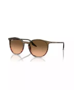 Солнцезащитные очки унисекс, градиент RB2204 Ray-Ban, коричневый