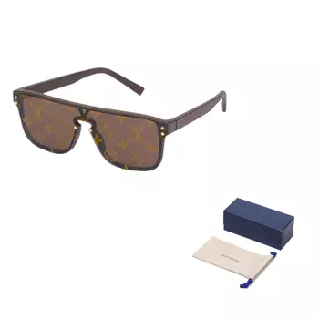 Солнцезащитные очки унисекс Louis Vuitton, коричневый