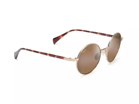 Солнцезащитные очки Unisex Maui Jim Mokupuni, цвет Gold/Hcl Bronze Polarized