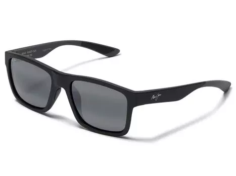 Солнцезащитные очки Unisex Maui Jim The Flats, цвет Matte Black 1